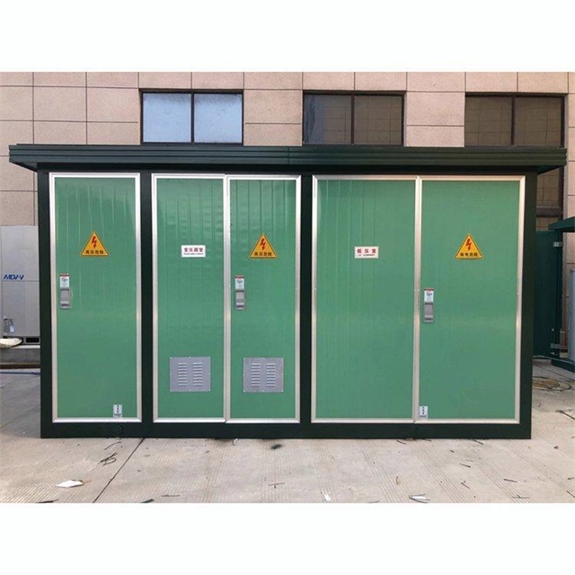 青岛1600KVA欧式箱式变压器